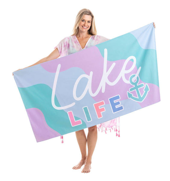 Lake Life Quick Dry Towel