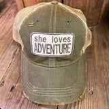 She Loves Adventure Hat