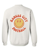 Kansas City Chiefs Smiley Face Sweatshirt