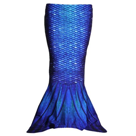 Mermaid Tail-Ocean Deep Pattern-Swimmable Mermaid Tail