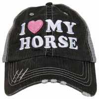 I Love My Horse Trucker Hat