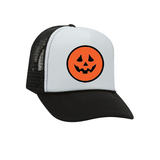 Halloween Pumpkin Face Trucker Hat