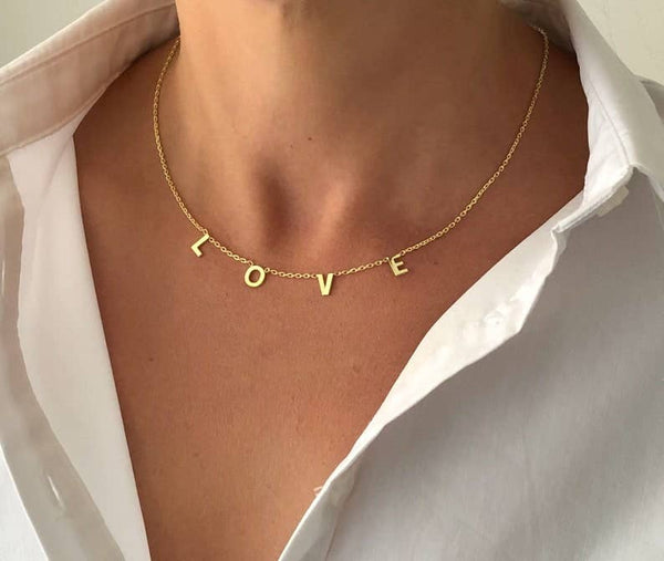 Initial Name Necklace