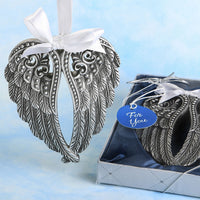 Silver Wings Guardian Angel Ornament Favor