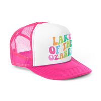 Lake of the Ozarks Colorful Retro Print Trucker Hat