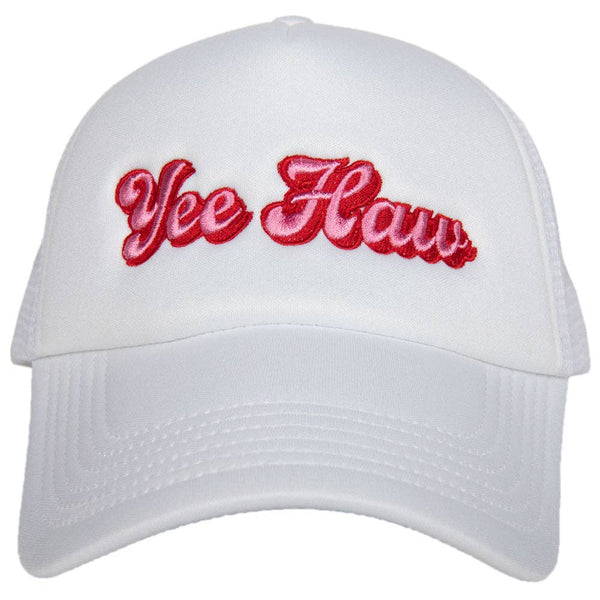 Yee Haw Trucker Hat (White Foam)