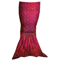 Swimmable Mermaid Tail Fiji Red