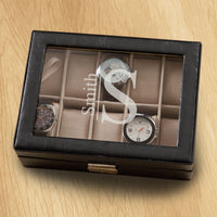 Personalized Watch Box-Monogrammed Watch Box-Sunglesses Box-Grauation Gift-Wedding Gift