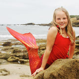 Mermaid Tail Tiger Queen Pattern-Swimmable Mermaid Tail