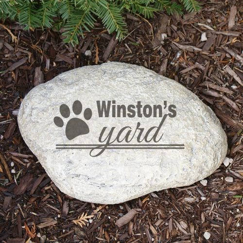 Personalized Dog Garden Stone
