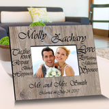 Tying The Knot Wooden Picture Frame
