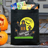 Personalized Trick or Treat Treat-Personalized Halloween Tote