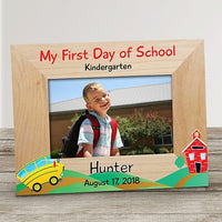 My First Day of School Frame-Personalized Back to School Frame