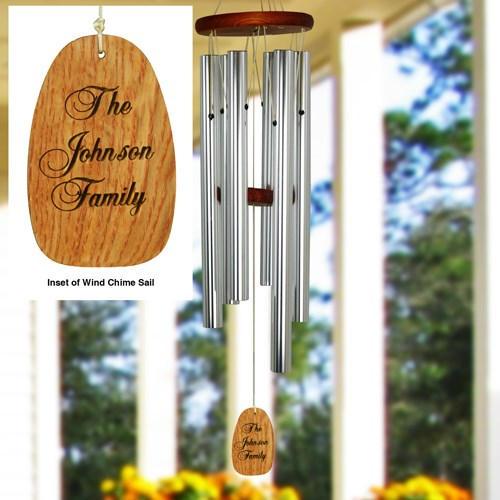 Engraved Wind Chime