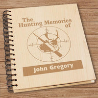 Personalized Hunting Photo Album-Engraved Hunting Memories Photo Album