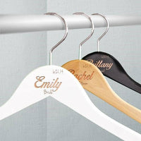 Personalized Wedding Party Hangers-Engraved Wedding Party Hangers