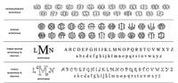 Monogram Stackable Sterling Silver Ring, Engraved Stackable Ring Set